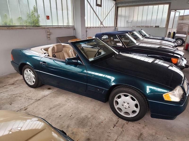 Gebraucht Mercedes SL320 231 PS (169 kW) 1995 Grün Cabrio