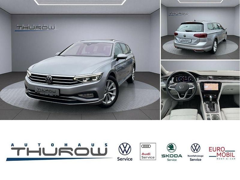 Pyritsilber metallic Gebraucht 2021 VW Passat Elegance Kombi | 25.900 € (Fairer Preis) - Bild 1/4