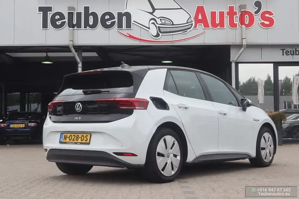 Gebraucht VW ID.3 110 kW (150 PS) 2021 Weiß Kleinwagen