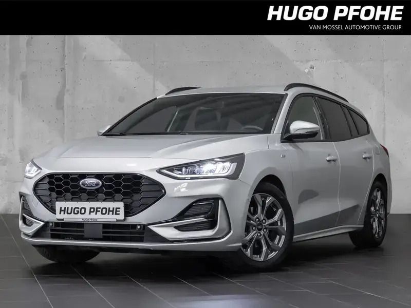 Gebraucht Ford Focus ST-Line X 125 PS (91 kW) 2023 Moondust silver metallic Kombi