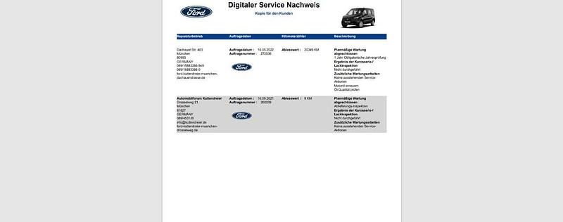 Gebraucht Ford Transit Trend 101 PS (74 kW) 2021 Obsidianschwarz metallic Kombi