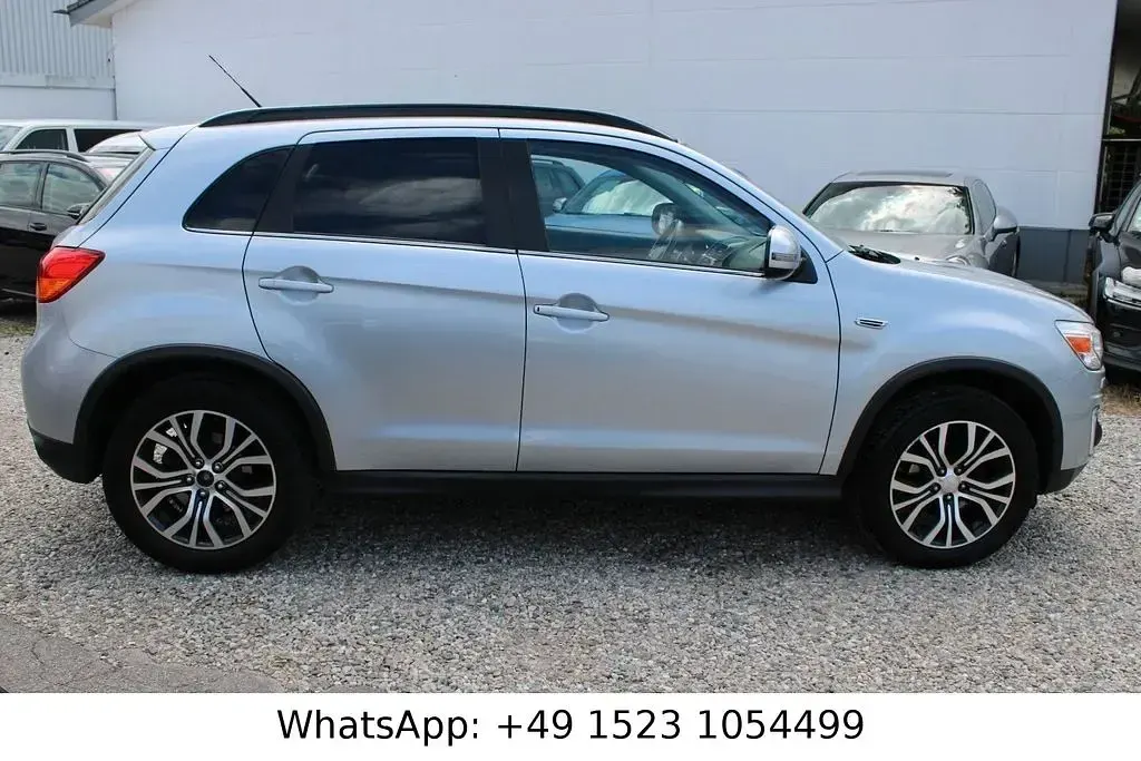 Gebraucht Mitsubishi ASX Diamant Edition 150 PS (110 kW) 2016 Silber SUV