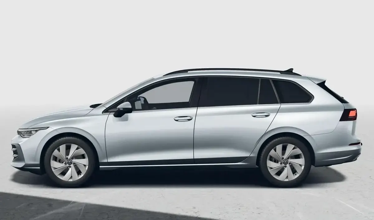 Neu VW Golf VIII Style 150 PS (110 kW) 2026 Oyster silver metallic Kombi