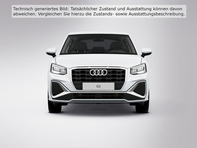 Gebraucht Audi Q2 S-Line 150 PS (110 kW) 2025 Gletscherweiß metallic SUV