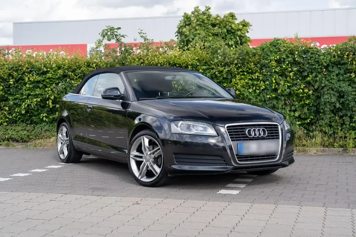 Gebraucht Audi A3 Cabriolet 105 PS (77 kW) 2008 Schwarz Cabrio