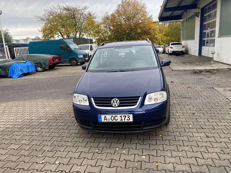 Gebraucht VW Touran 116 PS (85 kW) 2005 Blau Van / Kleinbus