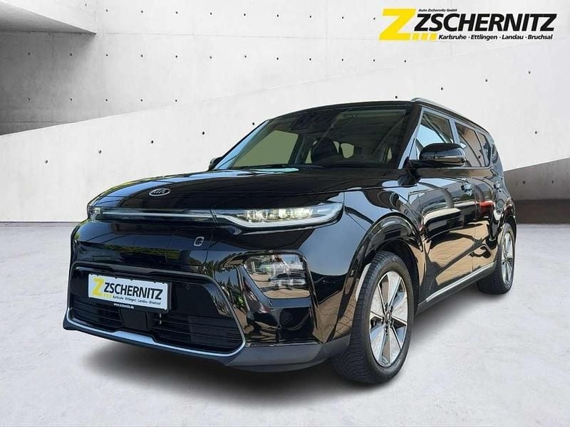 (9h) cassisschwarz met. Gebraucht 2021 Kia Soul EV 3 SUV | 21.490 € (Superpreis) - Bild 1/4