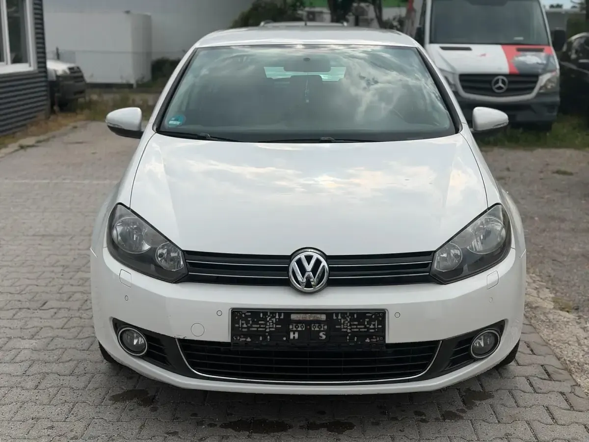 Gebraucht VW Golf VI Highline 160 PS (117 kW) 2009 Weiß Limousine