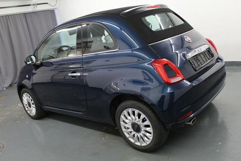 Blau Gebraucht 2020 Fiat 500C Lounge Cabrio | 14.299 € (Etwas zu teuer) - Bild 1/4