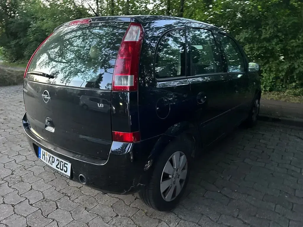 Gebraucht Opel Meriva Edition 101 PS (74 kW) 2005 Schwarz Van / Kleinbus