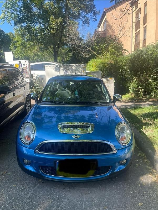 Blau Gebraucht 2007 Mini Cooper S Coupé Coupé | 3.800 € (Superpreis) - Bild 1/4