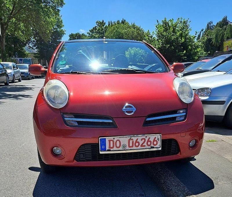 Gebraucht Nissan Micra C+C Basis 88 PS (64 kW) 2007 Rot Cabrio