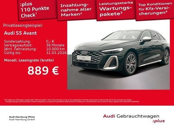 Gebraucht Audi S5 Ambiente 367 PS (269 kW) 2025 Grün (individuallackierungen audi exclusive tiefgrü) Kombi