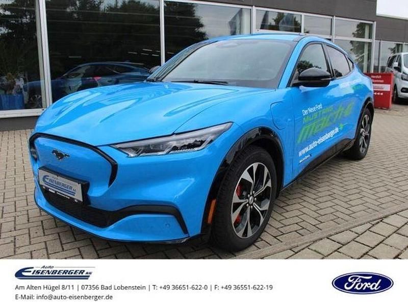 Gebraucht Ford Mustang Mach-E Extended Range 258 kW (351 PS) 2022 Grabber blue metallic (metallic) SUV