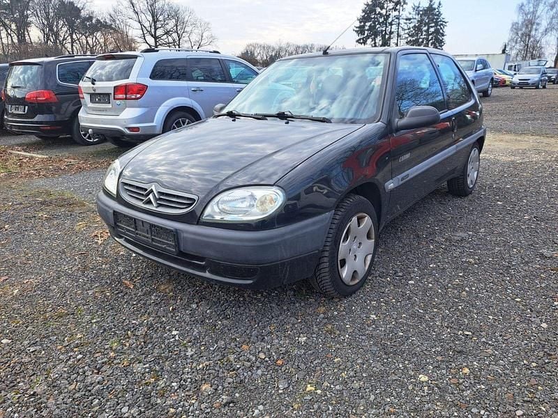 Gebraucht Citroën Saxo 60 PS (44 kW) 2002 Schwarz Kleinwagen