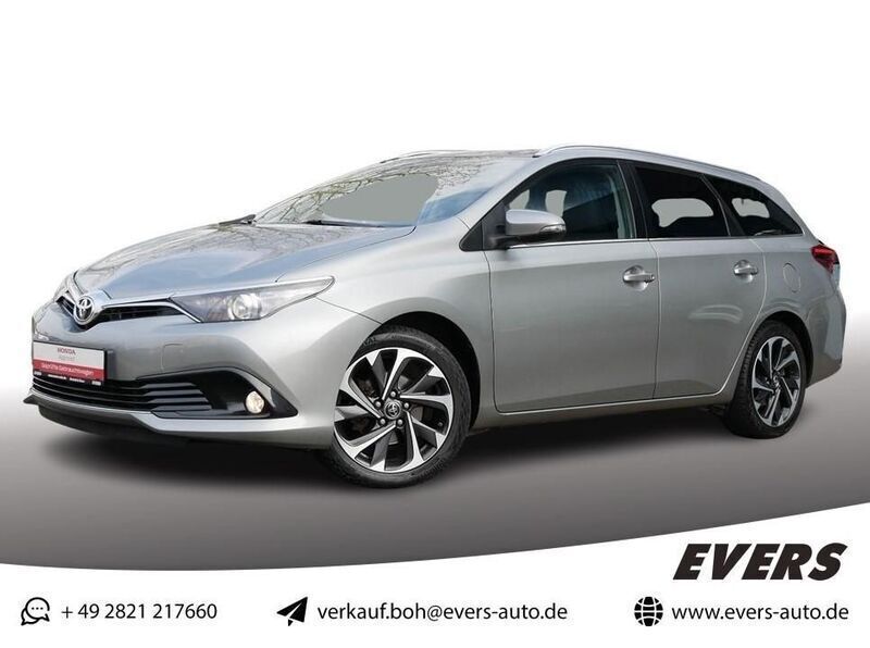 New medium silver Gebraucht 2016 Toyota Auris Touring Sports Kombi | 12.330 € (Fairer Preis) - Bild 1/4