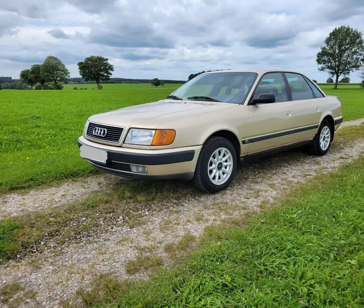 Gebraucht Audi 100 115 PS (84 kW) 1991 Gold Limousine