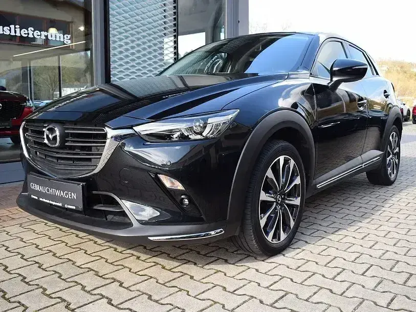 Gebraucht Mazda CX-3 Selection 121 PS (88 kW) 2022 Schwarz SUV