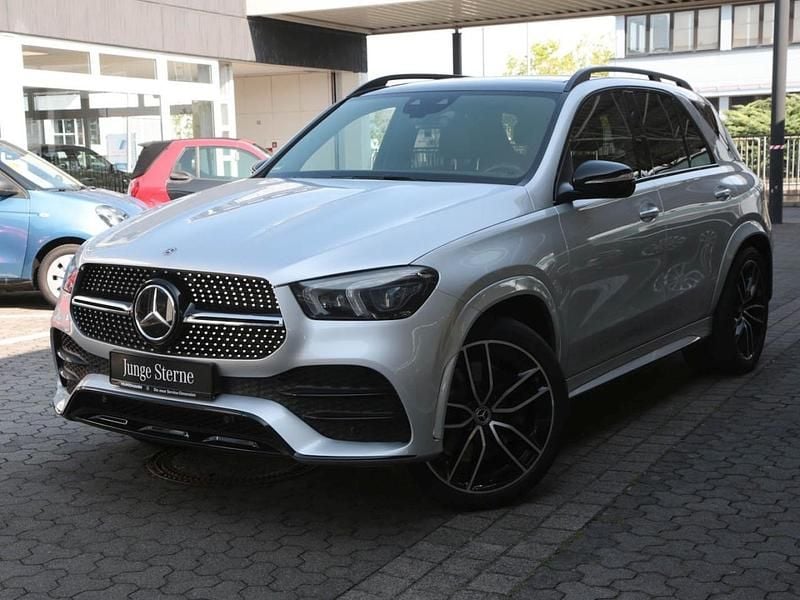 Iridiumsilber metallic Gebraucht 2021 Mercedes GLE450 AMG AMG SUV | 50.860 € (Superpreis) - Bild 1/4