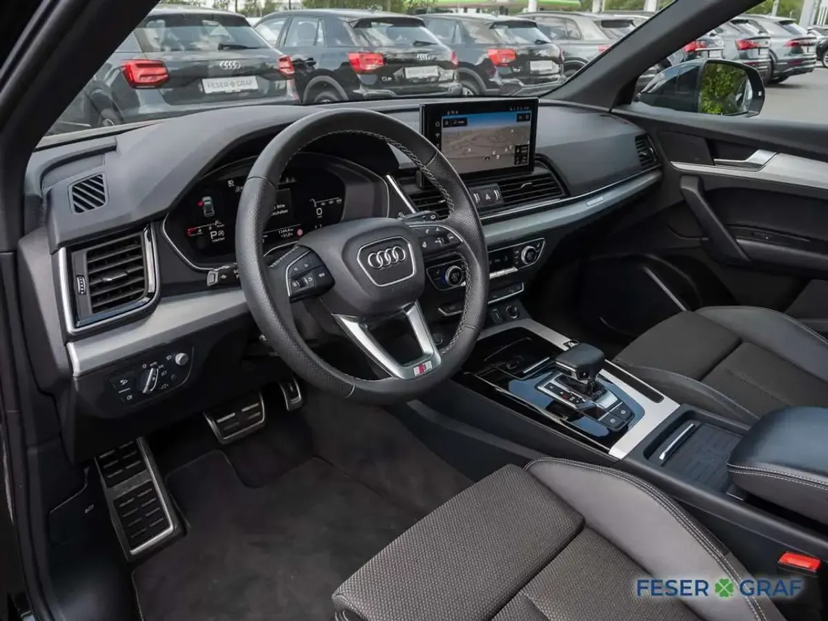 Gebraucht Audi Q5 S-Line 204 PS (150 kW) 2025 Mythosschwarz metallic SUV