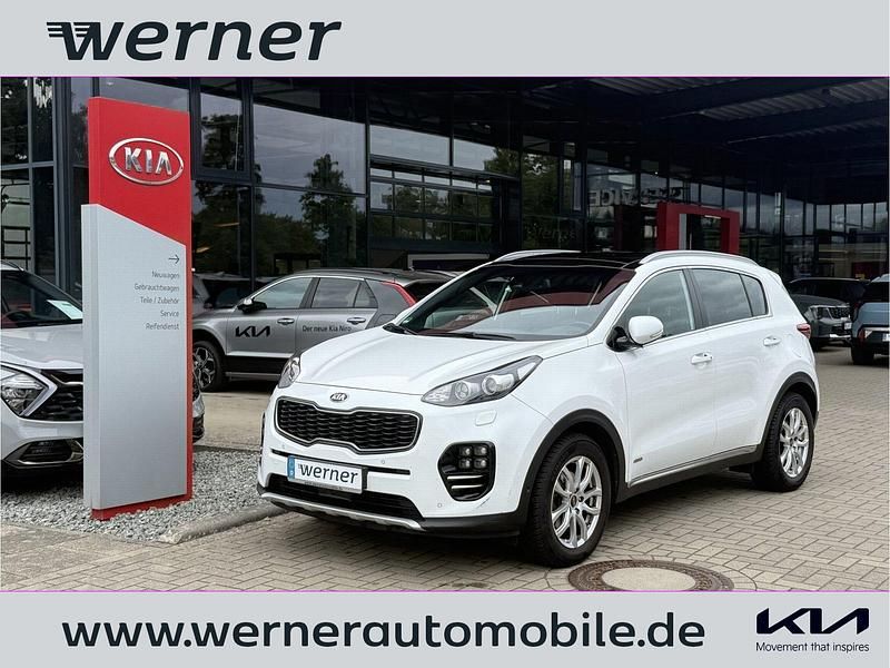 Weiß Gebraucht 2017 Kia Sportage GT-Line SUV | 17.970 € (Fairer Preis) - Bild 1/4