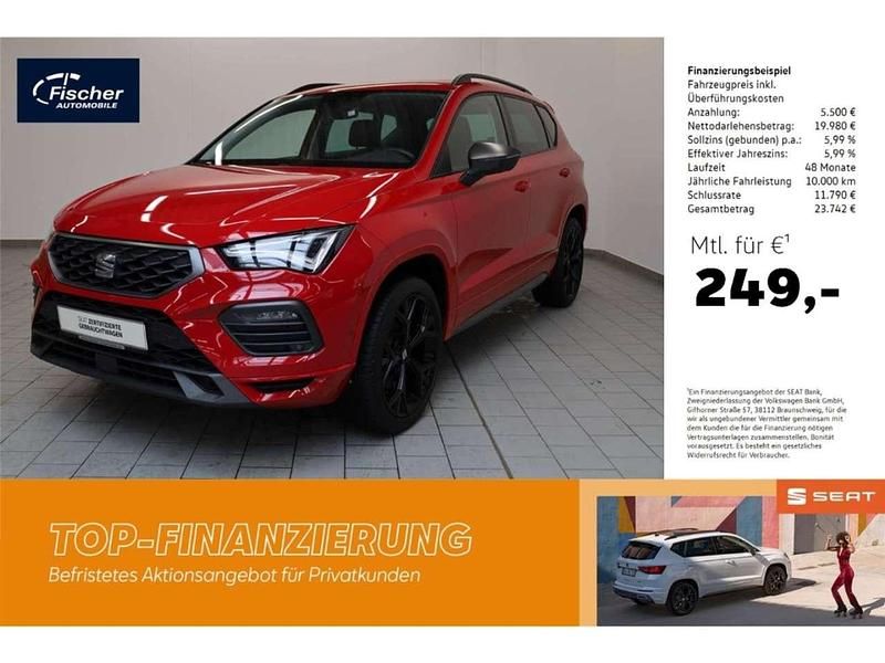 Rot Gebraucht 2021 Seat Ateca FR SUV | 25.480 € (Guter Preis) - Bild 1/4