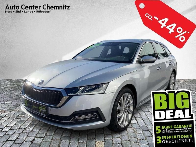 Brilliant silber Gebraucht 2021 Skoda Octavia Style Kombi | 20.712 € (Guter Preis) - Bild 1/4