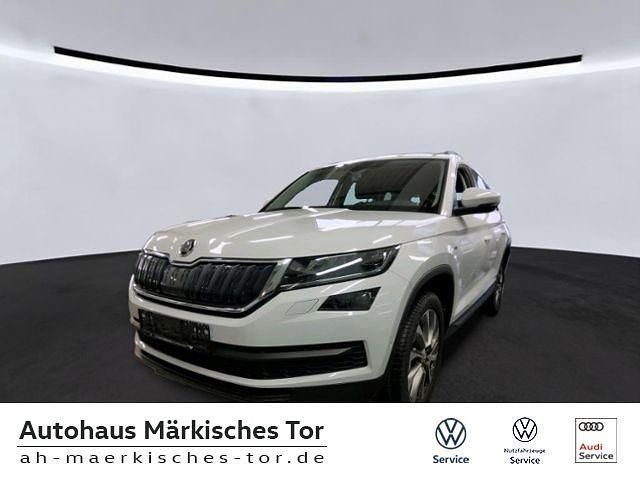 Moonweiss metallic Gebraucht 2021 Skoda Kodiaq Clever SUV | 29.990 € (Guter Preis) - Bild 1/4