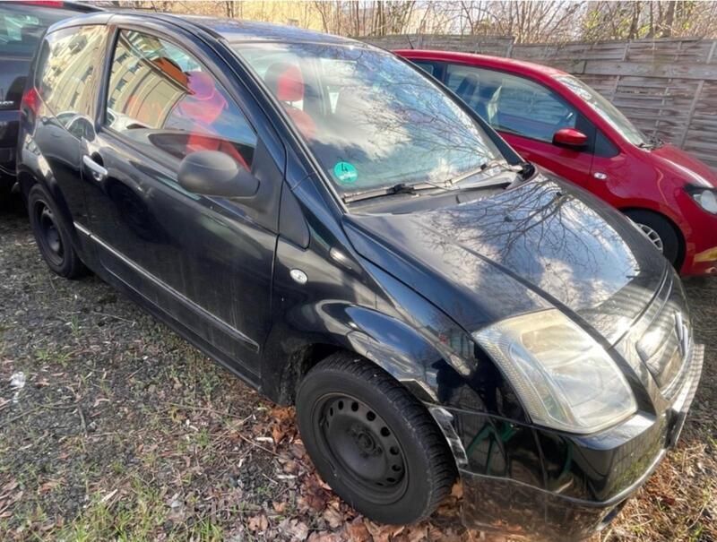 Gebraucht Citroën C2 Comfort 73 PS (53 kW) 2008 Schwarz Kleinwagen