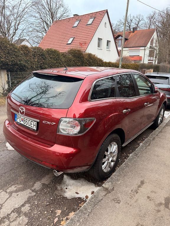 Gebraucht Mazda CX-7 Exclusive-Line 173 PS (127 kW) 2012 Rot SUV