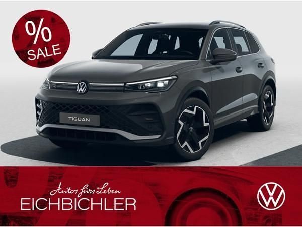 Grau (uranograu) Neu 2025 VW Tiguan R-line SUV | 41.082 € (Superpreis) - Bild 1/4