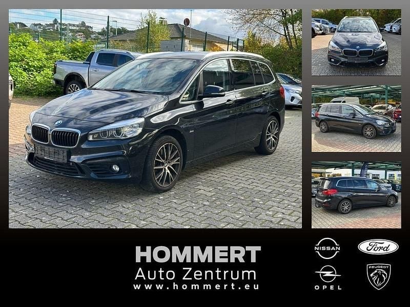 Gebraucht BMW 220 Gran Tourer Sport Line 190 PS (139 kW) 2015 Schwarz Van / Kleinbus