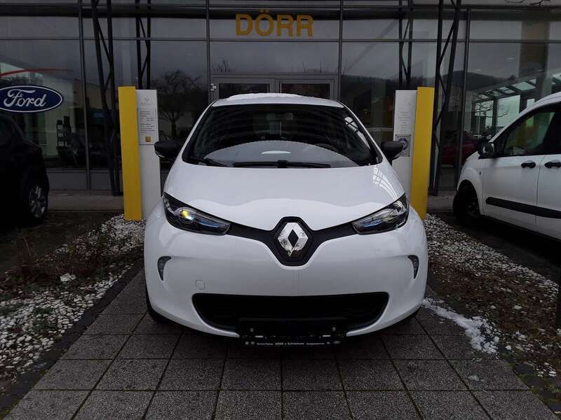 Arktisweiss Gebraucht 2018 Renault Zoe Life Kleinwagen | 9.999 € - Bild 1/4