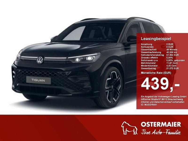 Grenadillschwarz Neu 2025 VW Tiguan R-line SUV | 57.740 € (Fairer Preis) - Bild 1/4