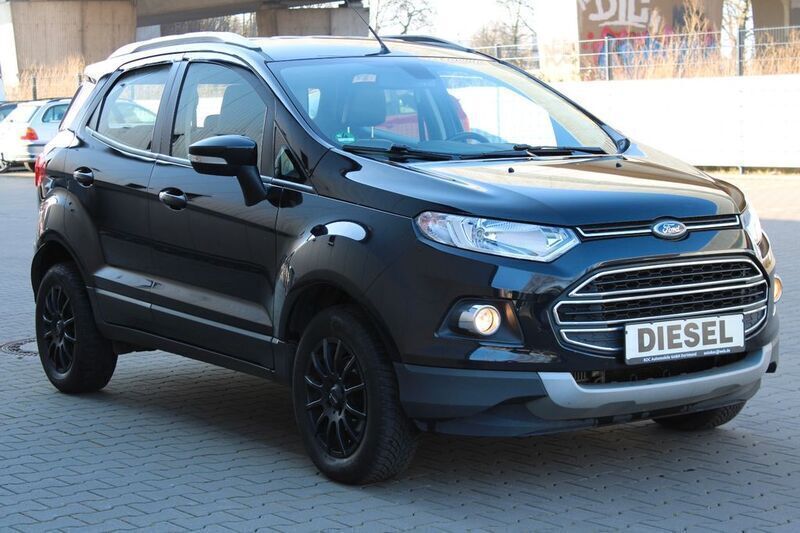 Schwarz Gebraucht 2017 Ford Ecosport Titanium SUV | 8.390 € (Fairer Preis) - Bild 1/4