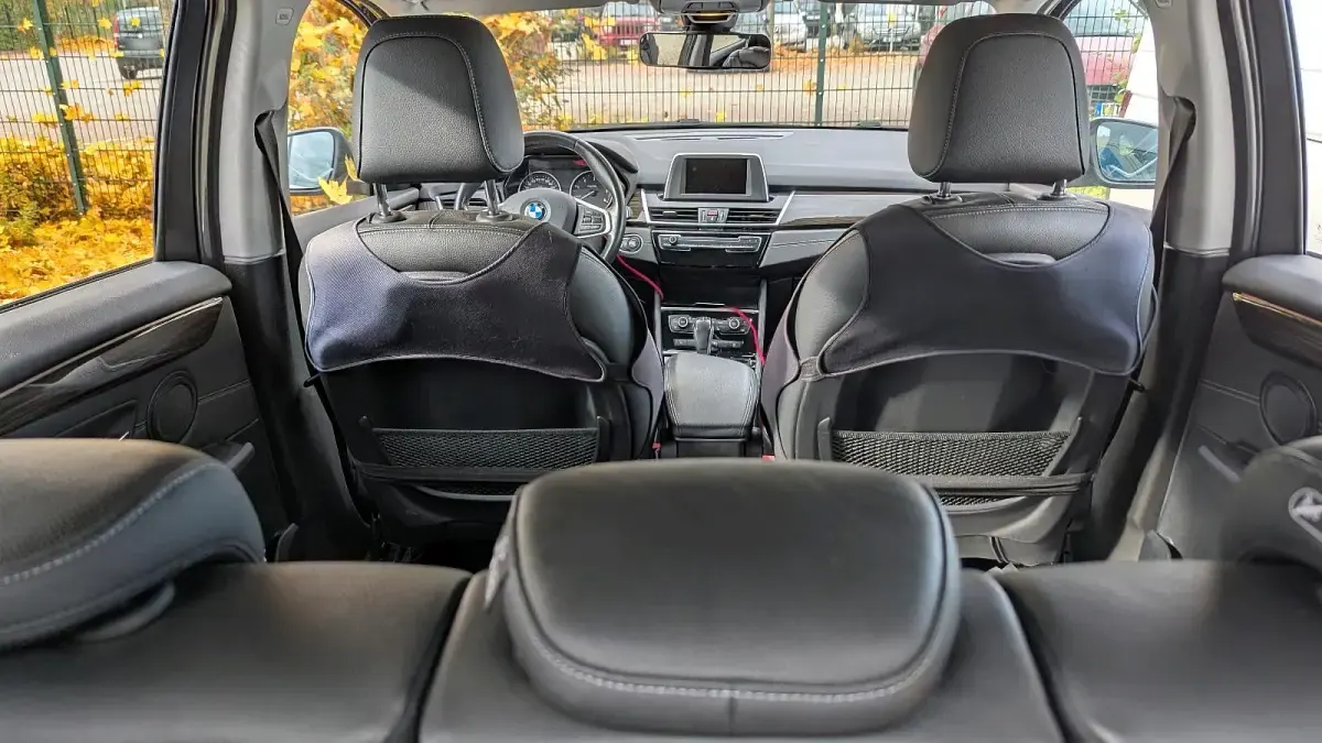 Gebraucht BMW 218 Active Tourer Luxury Line 150 PS (110 kW) 2015 Grau Van / Kleinbus