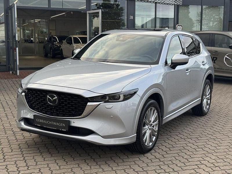 Sonic silver Gebraucht 2022 Mazda CX-5 SUV | 32.990 € (Etwas zu teuer) - Bild 1/4
