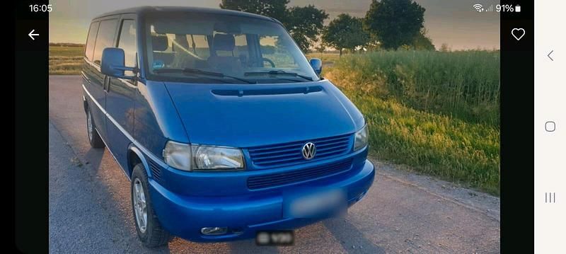 Gebraucht VW T4 102 PS (75 kW) 1998 Blau Van