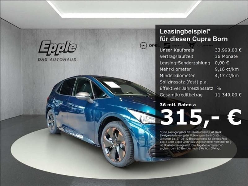 Blau Neu 2025 Cupra Born Kleinwagen | 33.990 € (Superpreis) - Bild 1/4