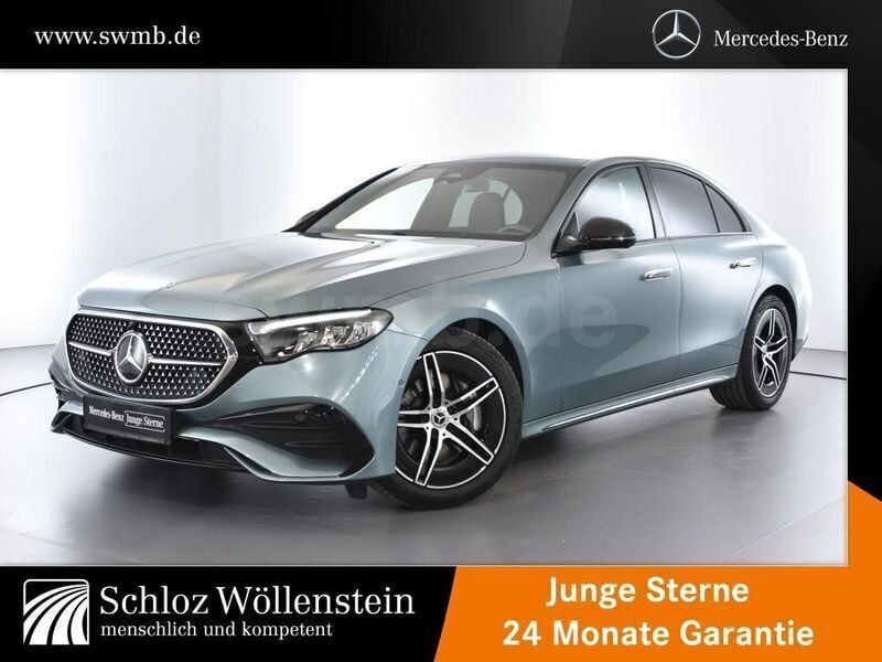 Silber Gebraucht 2024 Mercedes E200 AMG Limousine | 48.370 € (Superpreis) - Bild 1/4