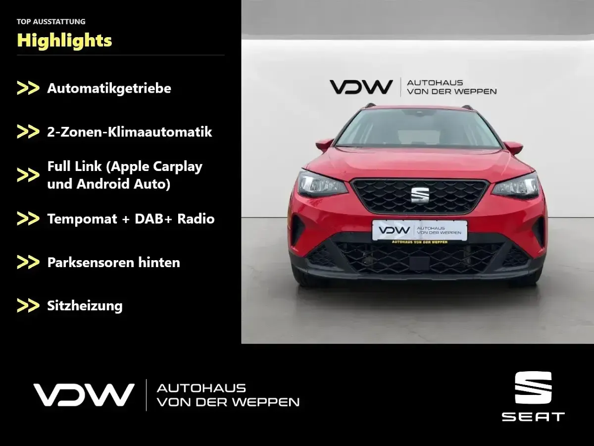 Gebraucht Seat Arona Style 116 PS (85 kW) 2024 Rot SUV