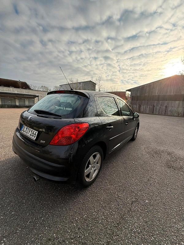 Gebraucht Peugeot 207 2007 Schwarz Kleinwagen