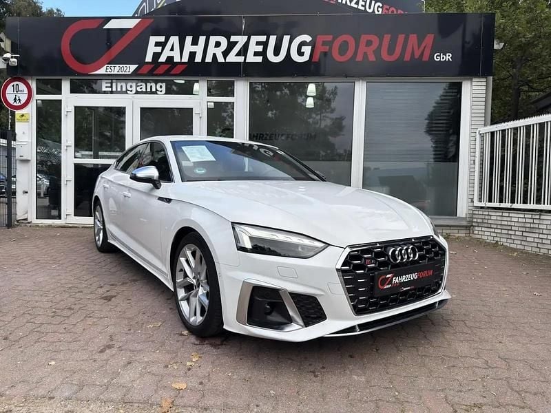 Weiß Gebraucht 2022 Audi S5 Sportback Ambiente Kleinwagen | 38.900 € (Superpreis) - Bild 1/4