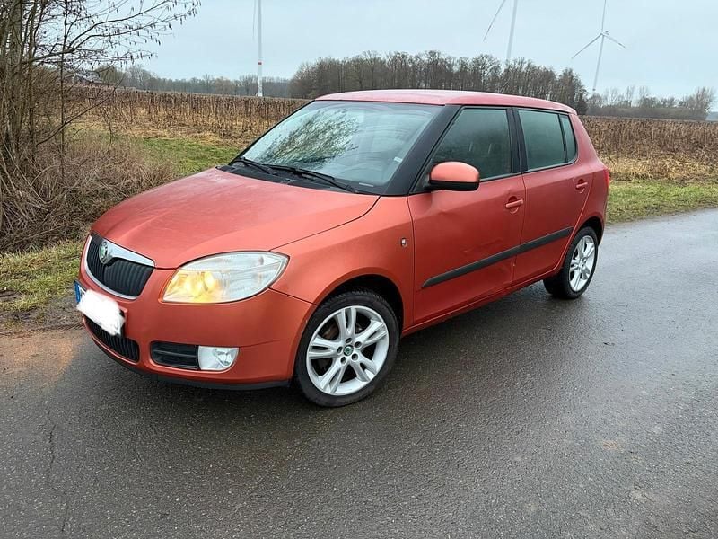 Gebraucht Skoda Fabia Ambiente 86 PS (63 kW) 2007 Rot Kleinwagen