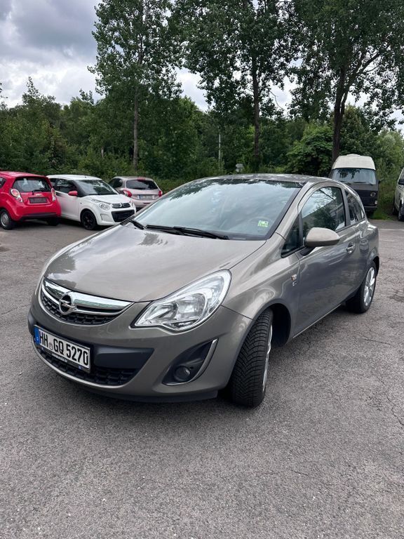 Grau Gebraucht 2012 Opel Corsa Kleinwagen | 5.380 € (Fairer Preis) - Bild 1/4