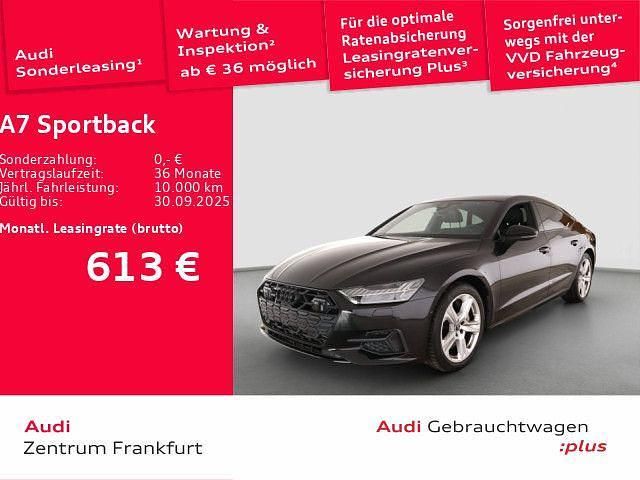 Schwarz Gebraucht 2024 Audi A7 Sportback Sport Kleinwagen | 64.850 € (Guter Preis) - Bild 1/2