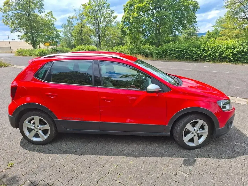 Gebraucht VW Polo Cross 86 PS (63 kW) 2010 Rot Kleinwagen