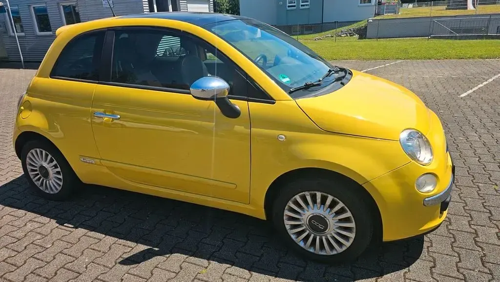 Gebraucht Fiat 500 Sport 101 PS (74 kW) 2010 Tropicalia gelb Kleinwagen