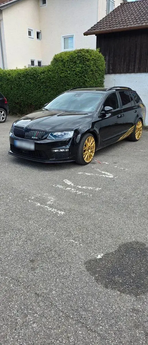 Gebraucht Skoda Octavia RS 184 PS (135 kW) 2016 Schwarz Kombi