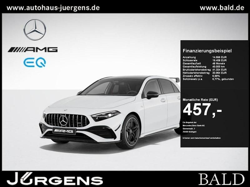 Polarweiß Gebraucht 2024 Mercedes A35 AMG AMG Limousine | 48.190 € (Fairer Preis) - Bild 1/4